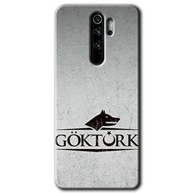 Xiaomi Redmi Note 8 Pro Göktürk Baskılı Uyumlu Silikon Kılıf
