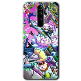 Xiaomi Redmi Note 8 Pro Graffiti Çizgi Film Baskılı Uyumlu Silikon Kılıf