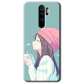 Xiaomi Redmi Note 8 Pro Happy Girl Baskılı Uyumlu Silikon Kılıf