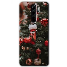 Xiaomi Redmi Note 8 Pro Happy New Year Baskılı Uyumlu Silikon Kılıf