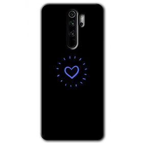 Xiaomi Redmi Note 8 Pro Heart Strokes Baskılı Uyumlu Silikon Kılıf