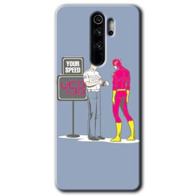 Xiaomi Redmi Note 8 Pro Hız Limiti Baskılı Uyumlu Silikon Kılıf