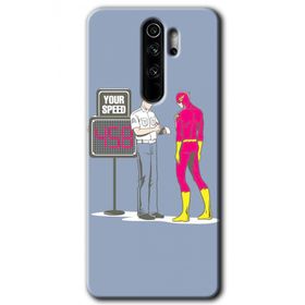 Xiaomi Redmi Note 8 Pro Hız Limiti Baskılı Uyumlu Silikon Kılıf