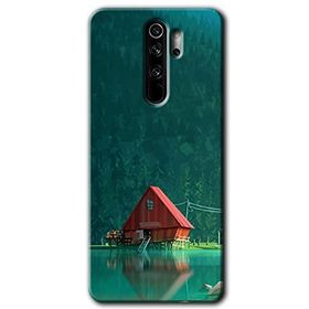 Xiaomi Redmi Note 8 Pro House In Woods Baskılı Uyumlu Silikon Kılıf