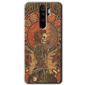 Xiaomi Redmi Note 8 Pro İskelet Aşk Baskılı Uyumlu Silikon Kılıf