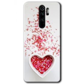 Xiaomi Redmi Note 8 Pro Kalpli Şekerleme Baskılı Uyumlu Silikon Kılıf