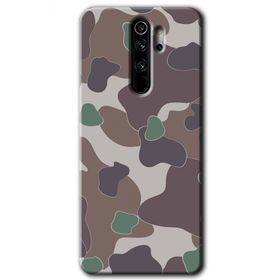 Xiaomi Redmi Note 8 Pro Kamuflaj 11 Baskılı Uyumlu Silikon Kılıf