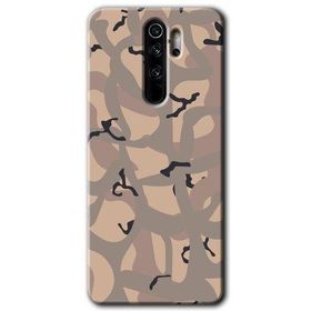 Xiaomi Redmi Note 8 Pro Kamuflaj 6 Baskılı Uyumlu Silikon Kılıf