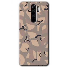 Xiaomi Redmi Note 8 Pro Kamuflaj 6 Baskılı Uyumlu Silikon Kılıf