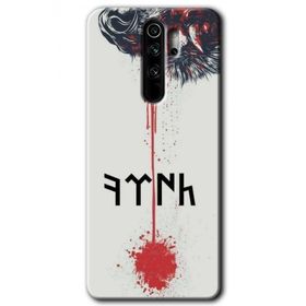 Xiaomi Redmi Note 8 Pro Kan Uykusu Baskılı Uyumlu Silikon Kılıf