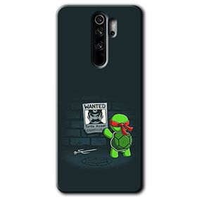Xiaomi Redmi Note 8 Pro Kaplumbağa Avcısı Baskılı Uyumlu Silikon Kılıf