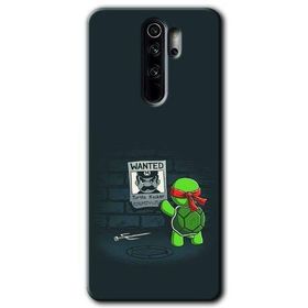 Xiaomi Redmi Note 8 Pro Kaplumbağa Avcısı Baskılı Uyumlu Silikon Kılıf