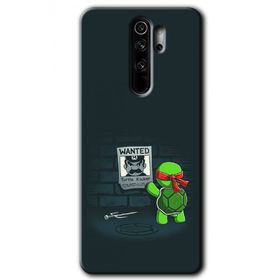 Xiaomi Redmi Note 8 Pro Kaplumbağa Avcısı Baskılı Uyumlu Silikon Kılıf