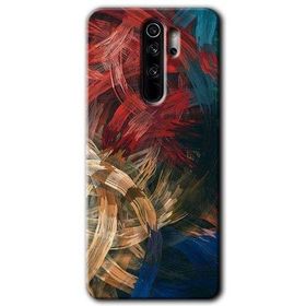 Xiaomi Redmi Note 8 Pro Karma Boyalar Baskılı Uyumlu Silikon Kılıf