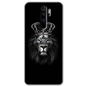 Xiaomi Redmi Note 8 Pro King Lion Baskılı Uyumlu Silikon Kılıf