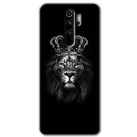 Xiaomi Redmi Note 8 Pro King Lion Baskılı Uyumlu Silikon Kılıf