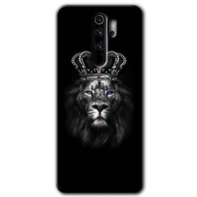 Xiaomi Redmi Note 8 Pro King Lion Baskılı Uyumlu Silikon Kılıf
