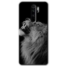 Xiaomi Redmi Note 8 Pro Lion Baskılı Uyumlu Silikon Kılıf