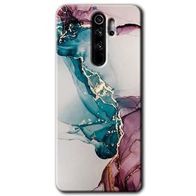 Xiaomi Redmi Note 8 Pro Liquid Mermer Baskılı Uyumlu Silikon Kılıf