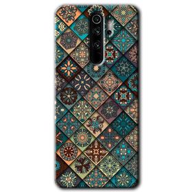 Xiaomi Redmi Note 8 Pro Mandala Desen Baskılı Uyumlu Silikon Kılıf