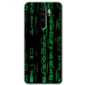 Xiaomi Redmi Note 8 Pro Matrix Baskılı Uyumlu Silikon Kılıf