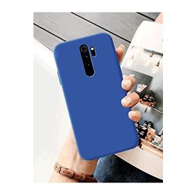 Xiaomi Redmi Note 8 Pro Mavi Uyumlu Silikon Kılıf