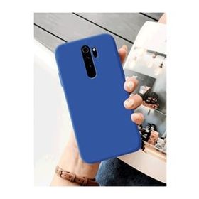 Xiaomi Redmi Note 8 Pro Mavi Uyumlu Silikon Kılıf