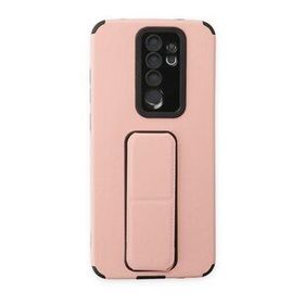Xiaomi Redmi Note 8 Pro Mega Standlı Silikon Pudra Kılıf