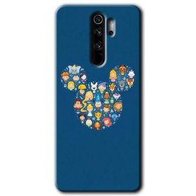 Xiaomi Redmi Note 8 Pro Mickey Baskılı Uyumlu Silikon Kılıf