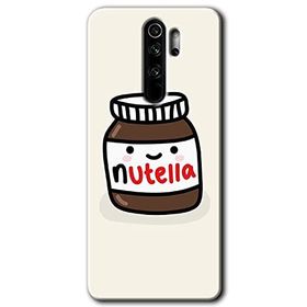Xiaomi Redmi Note 8 Pro Nutella Aşkım Baskılı Uyumlu Silikon Kılıf