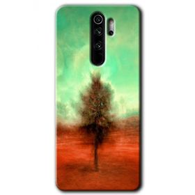 Xiaomi Redmi Note 8 Pro Outlines Paint Baskılı Uyumlu Silikon Kılıf