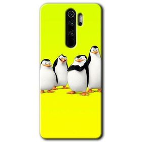 Xiaomi Redmi Note 8 Pro Penguenler Baskılı Uyumlu Silikon Kılıf