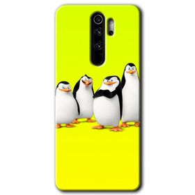 Xiaomi Redmi Note 8 Pro Penguenler Baskılı Uyumlu Silikon Kılıf