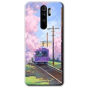 Xiaomi Redmi Note 8 Pro Rails Paint Baskılı Uyumlu Silikon Kılıf