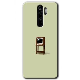 Xiaomi Redmi Note 8 Pro Retro TV Baskılı Uyumlu Silikon Kılıf
