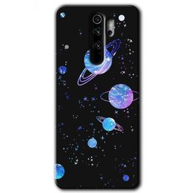 Xiaomi Redmi Note 8 Pro Samanyolu Galaksi Baskılı Uyumlu Silikon Kılıf