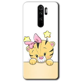 Xiaomi Redmi Note 8 Pro Sevimli Kedi Baskılı Uyumlu Silikon Kılıf