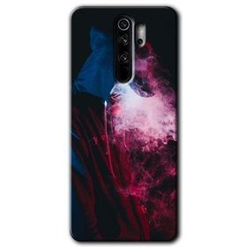 Xiaomi Redmi Note 8 Pro Smoke Man Baskılı Uyumlu Silikon Kılıf