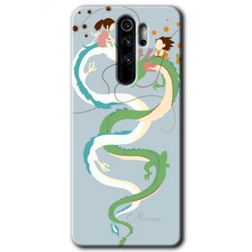 Xiaomi Redmi Note 8 Pro Snake Friendship Baskılı Uyumlu Silikon Kılıf