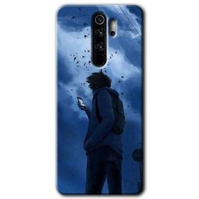 Xiaomi Redmi Note 8 Pro Sonbahar Yalnızlığı Baskılı Uyumlu Silikon Kılıf