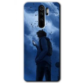 Xiaomi Redmi Note 8 Pro Sonbahar Yalnızlığı Baskılı Uyumlu Silikon Kılıf