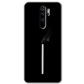 Xiaomi Redmi Note 8 Pro Sönmüş Kibrit Baskılı Uyumlu Silikon Kılıf