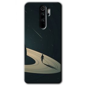 Xiaomi Redmi Note 8 Pro Space Planet Baskılı Uyumlu Silikon Kılıf