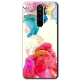 Xiaomi Redmi Note 8 Pro Spots Lilac Baskılı Uyumlu Silikon Kılıf