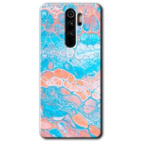Xiaomi Redmi Note 8 Pro Spots Lilac Baskılı Uyumlu Silikon Kılıf