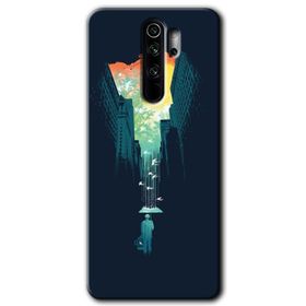 Xiaomi Redmi Note 8 Pro Spots Lilac Baskılı Uyumlu Silikon Kılıf
