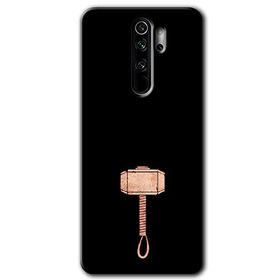 Xiaomi Redmi Note 8 Pro Thor Çekiç Baskılı Uyumlu Silikon Kılıf