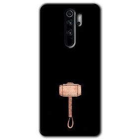 Xiaomi Redmi Note 8 Pro Thor Çekiç Baskılı Uyumlu Silikon Kılıf