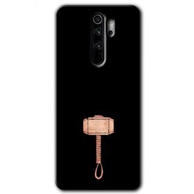Xiaomi Redmi Note 8 Pro Thor Çekiç Baskılı Uyumlu Silikon Kılıf
