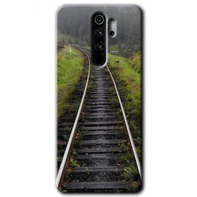 Xiaomi Redmi Note 8 Pro Tren Yolu Baskılı Uyumlu Silikon Kılıf